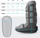 BraceAbility Pediatric Walking Boot - Children's Medical Walker CAM Orthopedic Support Shoe for Youth Ankle Break Injury, Kid's Stress Metatarsal Bone Fracture, Broken Foot or Toe Recovery Cast (XL) — 7