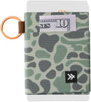 Thread Wallets Ultra Slim Minimalist Card Holder Wallet for Men and Women (Olive, One Size)