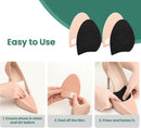 Ball of Foot Cushions for Women Men - 4 Pairs Thin High Heels Inserts 6