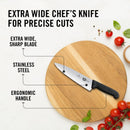 Brand Victorinox Fibrox Pro 8 Inch Chef’s Knife, Dishwasher Safe, Black