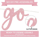 BEISHIDA Dark Pink Pre-Strung Go Shawty It's Your Birthday Banner Decor — 3