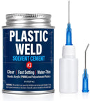 Berkland Plastic Weld Acrylic Cement 3, 6 oz for Clean Acrylic Bonds — 1