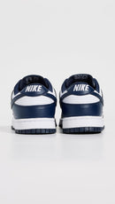 Nike Mens Dunk Low Retro - White Midnight Navy White — 3