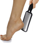 Colossal Pedicure Rasp Foot File, Professional Foot Care Pedicure Stainless Steel File to Removes Hard Skin, Can Be Used On Wet Feet - Black — 7