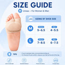 Metatarsal Pads for Women & Men, Ball of Foot Cushions Pain Relief, Morton's Neuroma & Metatarsalgia Support, Foot Pads Inserts, 2 Pairs 4