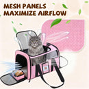 Cat Carriers Soft-Sided Cat Carrier Soft(Up to 16 Lbs),Breathable Pet Bag — 4