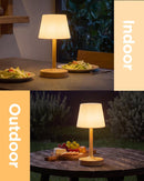 IP65 Waterproof Rechargeable Shower Lamp, Cordless Bathroom Touch Lamps — 8