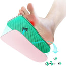 Estinko Forefoot Offloading Post Op Shoe-Wedge Post Op Shoe Ortho Wedge Healing Shoes - Offloading Shoes with Peg Assist Insole for Broken Toe, Bunion, Hammer toe, Diabetic Foot Ulcer, S - Forefoot Post Op Shoe & Peg Assist Insole * 1PC — 7
