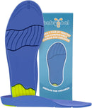 Babygoal Kids Orthotic Arch Support Shoe Insoles,Kids Insoles for Flat Feet & Plantar Fasciitis Relief.Memory Foam Non-Slip,Trims to Fit Toddler/Big Kid Shoes INSOL-B01-30 - 1 Pair Blue — 1