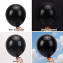 RUBFAC Balloons Black Balloon Arch for Black Birthday Decorations 154pcs — 3
