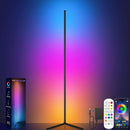 Tyute Corner Floor Lamp, RGB LED Corner Lamp with Music Sync, Smart App and Remote Control Color Changing Ambience… — 1