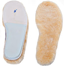 ABUSA Sheepskin Insoles Women's Premium Think Wool Fur Fleece Inserts Cozy & Fluffy 8 1 Pack — 8