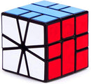 CuberSpeed Qiyi Square one Black Speed Cube QY Toys Square SQ1 Speed Cube Puzzle — 1