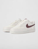 Nike Women's Court Vision Low Next Nature Shoes - Phantom/Tattoo/Sail — 5