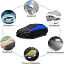 GUNHYI Car Cover for Automobiles All Weather Waterproof, Universal Fit Sedan Chevrolet Corvette, Ford Fusion, Kia Stinger, Nissan Maxima, Buick Regal, Subaru Legacy, Honda Accord etc. — 3