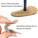 Dr. Foot's Arch Support Shoe Insoles for Flat Feet, Gel Arch Inserts for Plantar Fasciitis, Adhesive Arch Pad for Relieve Pressure and Feet Pain (6 Colors - 6 Pairs, 6 Pair (Pack of 1)) — 5