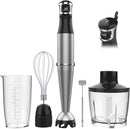 Turelar Immersion Blender Handheld Corded, 1100W 5 in 1 Hand Blender Set