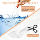 3/4 High Heel Cushion Insoles, Self-Adhesive Arch Support Inserts for Flat Feet and Arch Pain Relief, Gel Shoe Inserts for Sandal, Flats and High Heels (2 Pairs, Transparent, Women's 5-8.5) — 4