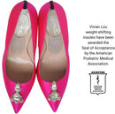 Vivian Lou Weight Shifting Insoles for High Heels, All-Day Comfort, Foot Pain Relief (Color: Transparent) Not Gel Inserts Pads or Cushions (Medium US 8-9.5 Women Shoes) — 2
