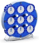 CuberSpeed Qiyi Magnetic Clock 2024 Edition - Blue - Puzzle - Ages 6+ — 1