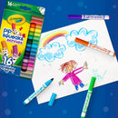 Crayola Pip Squeaks Skinnies Washable Marker Set (16ct), Mini Markers for Toddlers, Thin Coloring Markers for Kids, Spring Crafts Supplies — 6