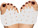 Ultimate Comfort Gel Metatarsal Pads: Toe Separators with Forefoot Cushion - Unisex Relief for Bunions, Metatarsalgia, and Foot Pain (1 Pair) 1