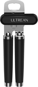 Ultrean Manual Can Opener Bottle Opener, Heavy Duty Stainless Steel Smooth Edge Manual Hand Held Can Opener With… — 1