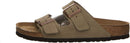 Birkenstock Women's Sandales Arizona Sfb Cuir Suede Earth Red – Taupe — 2