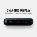 Ridge 20W Magnetic Power Bank Battery Pack 10,000mAh - Fast Charging, Compatible with MagSafe - Portable Charger Flight-Safe Travel Powerbank - Built-in Cables & Magnetic Attachment (Matte Black) photo 6