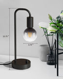 ONEWISH Industrial Table Lamp for Bedroom, Fully Dimmable Modern Bedside Lamps with 2700K Warm Light Bulb for Kids… — 7