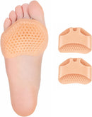 1 Pair Gel Metatarsal Sleeves, Ball of Foot Cushions for Women 1
