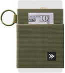 Thread Wallets Ultra Slim Minimalist Card Holder Wallet for Men and Women (Olive, One Size)
