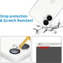 Dengduoduo 3 Pack Camera Lens Protector for iPhone 17, Tempered Glass, Ultra HD, 9H Hardness, Anti-Scratch, Case Friendly,[No Affect on Night Shots], Clear photo 5