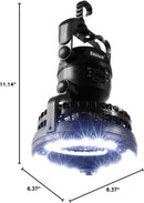 Odoland Portable LED Camping Lantern with Ceiling Fan - Hurricane Emergency — 8