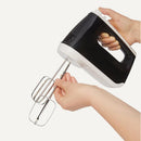 Amazon Basics 6-Speed Electric Hand Mixer with Turbo and Stainless Steel…