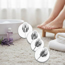 4Pcs Transparent Gel Metatarsal Pads Flip-Flop Gel Toe Guards Cushions Thong Protectors Silicone Non Slip Shoe Cushion for Sandals Thong Pads 7