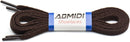 AOMIDI Flat Shoelaces 5/16" | 2 Pair | For Sneakers and Converse Shoelaces — 5