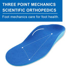 Orthotic nsoles – for Flat Feet & Plantar Fasciitis, Blue,1 Pair,36-39 — 5