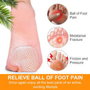 Kimihome Metatarsal Pads 8 Count Gel Cushions, Ball of Foot Cushion Protect and Relieve Metatarsal, Sesamoid, Ball of Foot Pain - 4 Pairs 3