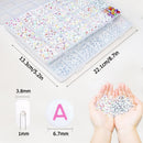 YMSDZHL Alphabet Beads A-Z 1900Pcs Letter Bead for Bracelet Jewelry Making — 6