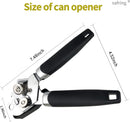 Safring Can Opener Manual, Handheld Strong Heavy Duty Stainless Steel Can Opener, Comfortable Handle, Sharp Blade… — 2