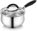TeamFar Sauce Pan, 2 Quart Stainless Steel Saucepan with Lid — 1