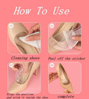 2 Pairs Gel Arch Support Cushion Insoles for Flip Flop Thong Sandals,Gel Adhesive Arch Support Flip Flop Thong Inserts Self Adhesive Gel Arch Support Cushion Insoles Pain Relief - Clear — 5
