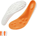 Insoles for Kids Youth – 4D Cloud Insoles for Men & Women Arch Support Shock Absorption Relieve Foot Shock Absorption (2 Pair,Orange, 6.5Y-7Y) — 1