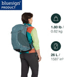 Osprey Hikelite 26L Hiking Backpack, Black OS | Raven Black — 2
