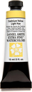 Daniel Smith Extra Fine Watercolor 15ml Paint Tube, Cadmium Yellow Light Hue (284600192), 0.5 Fl Oz (Pack of 1) — 3