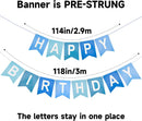 Happy Birthday Banner Birthday Party Banner NO DIY Happy Birthday Sign — 3