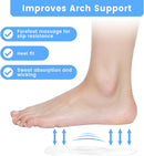 1 Pairs High Heel Insoles for Women, Arch Support Inserts for Sandals, Insoles for Silicone Sandals for Plantar Fasciitis, Flat Feet, High Arches & Foot Pain, Trim-to-Fit for Heels, Flats, Boots — 6