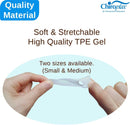 Chiroplax Tailor's Bunion Corrector Pad Bunionette Straightener Separator Cushion Pinky Toe Protector Shield Pain Relief Spacer Splint Cover Guard (Medium, 6 Pack) 5