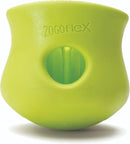 West Paw Zogoflex Toppl Interactive Treat Dispensing Puzzle Dog Toy for Mental Stimulation & Enrichment-Holds Kibble & Treats-Lickable, Freezable & Dishwasher Safe-Made in USA-Large-Granny Smith Green — 1